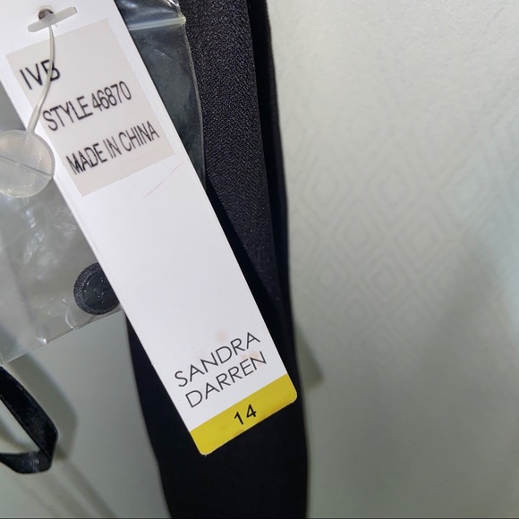 Cocktail Dress - Sandra Darren - Size 14 - Picture 2 of 4